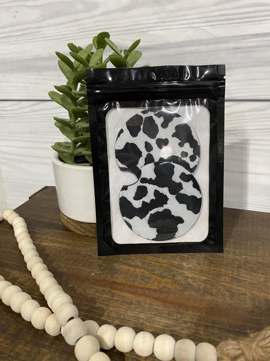 COWHIDE Pattern Car Coaster