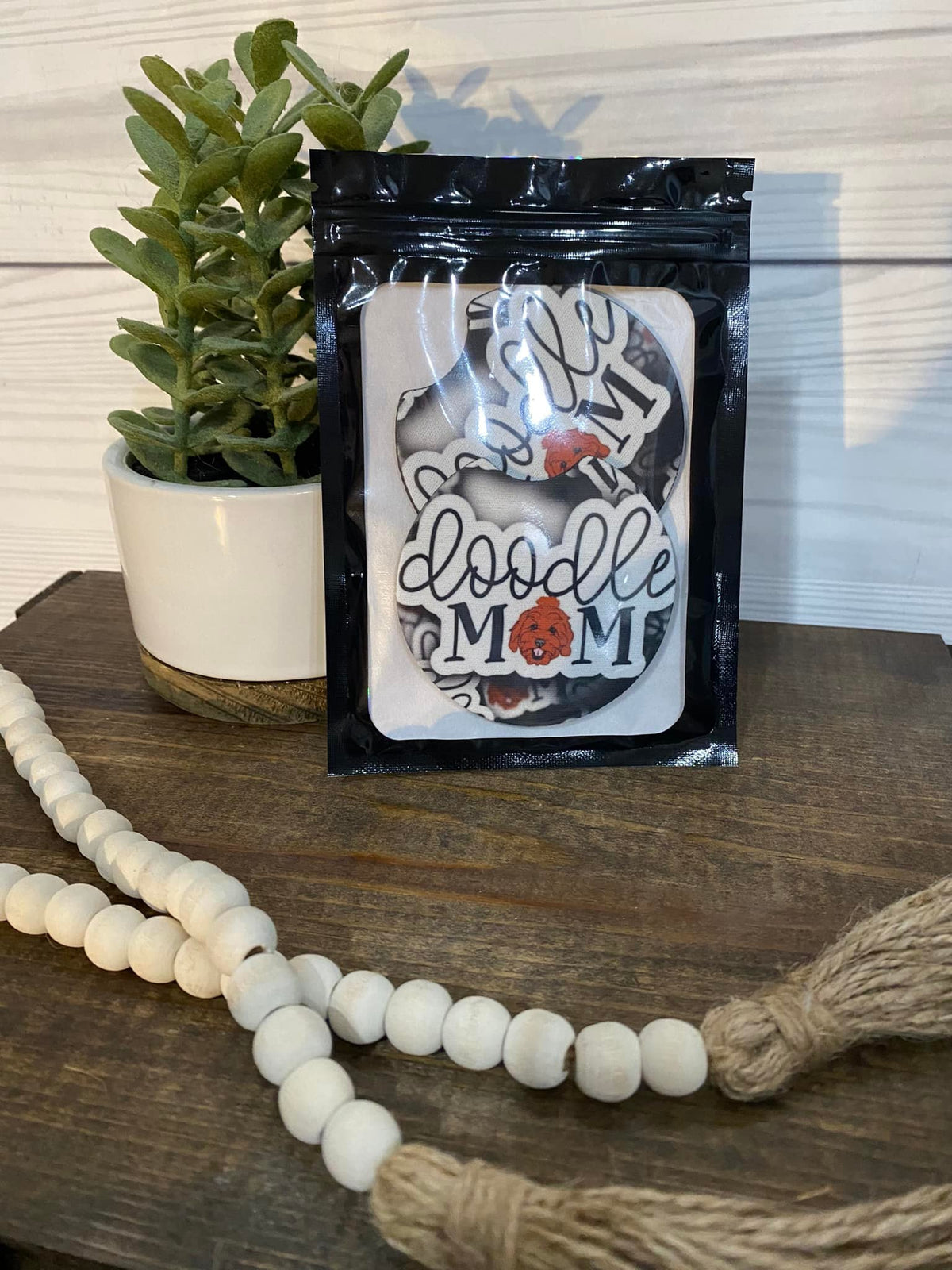 Doodle MOM Car Coaster