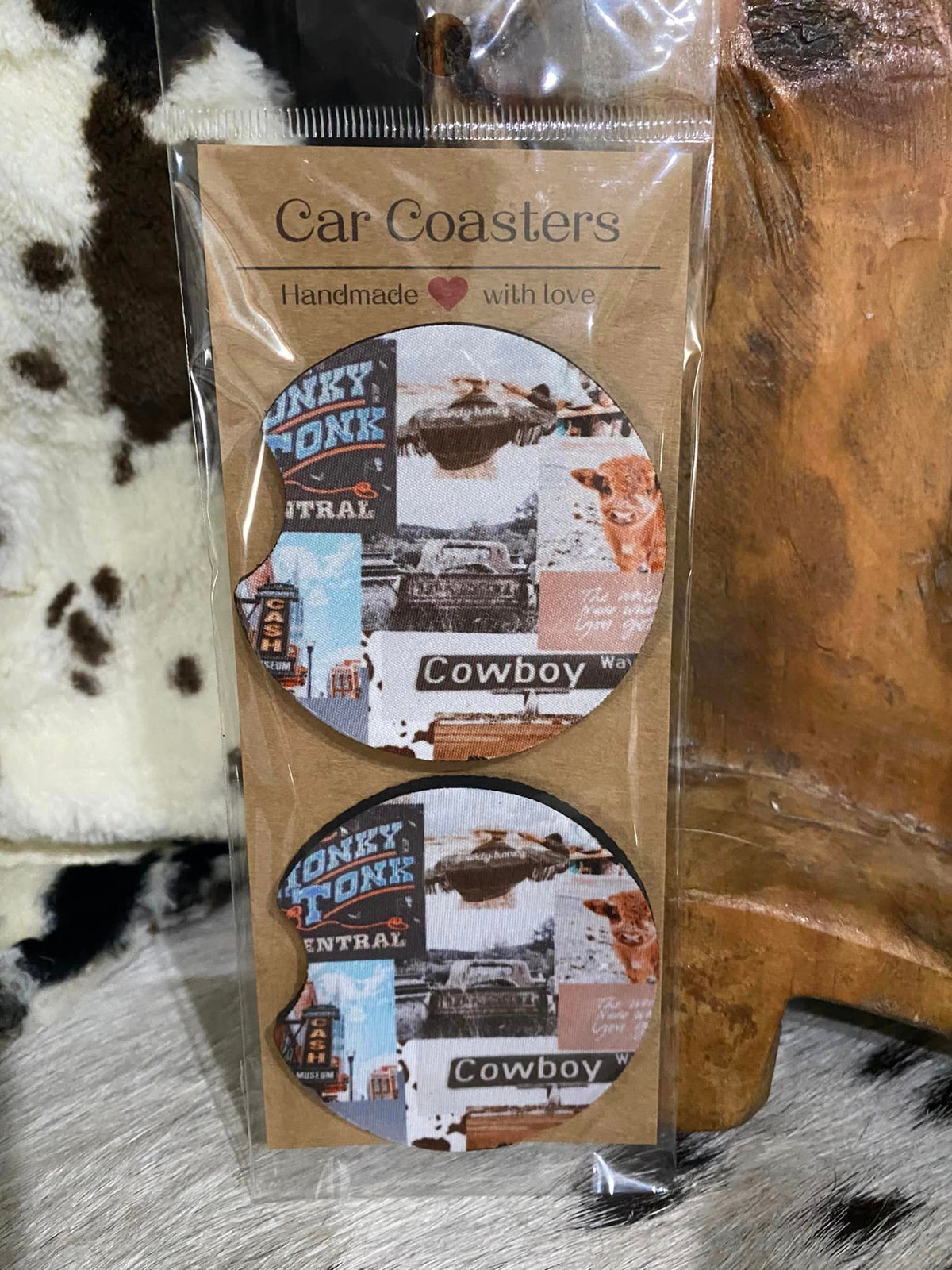 Honky Tonk Car Coaster
