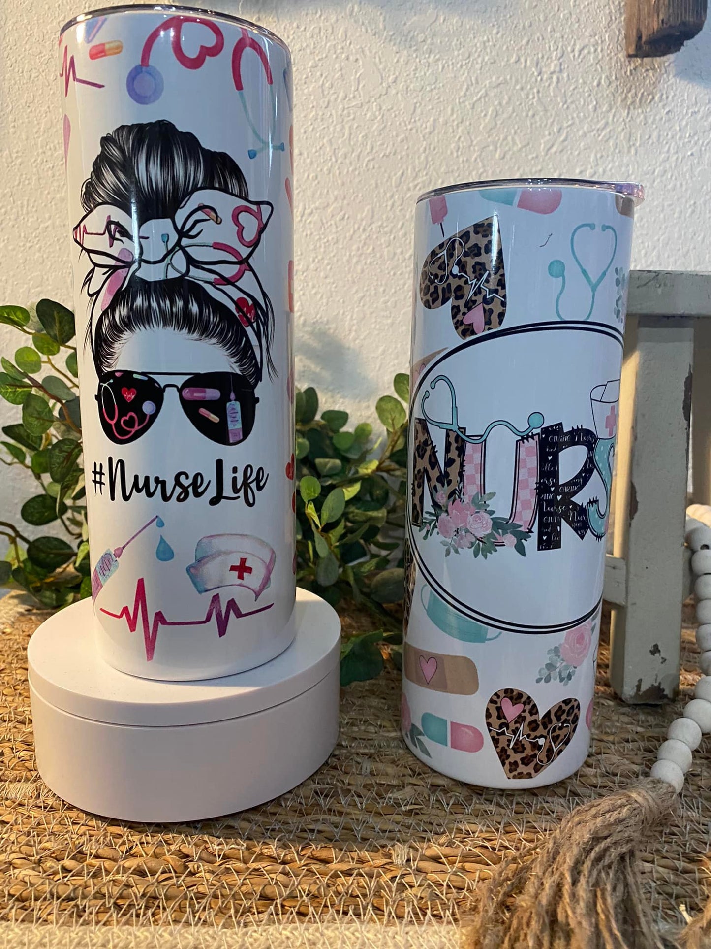 20 oz Tumbler Nurse Life