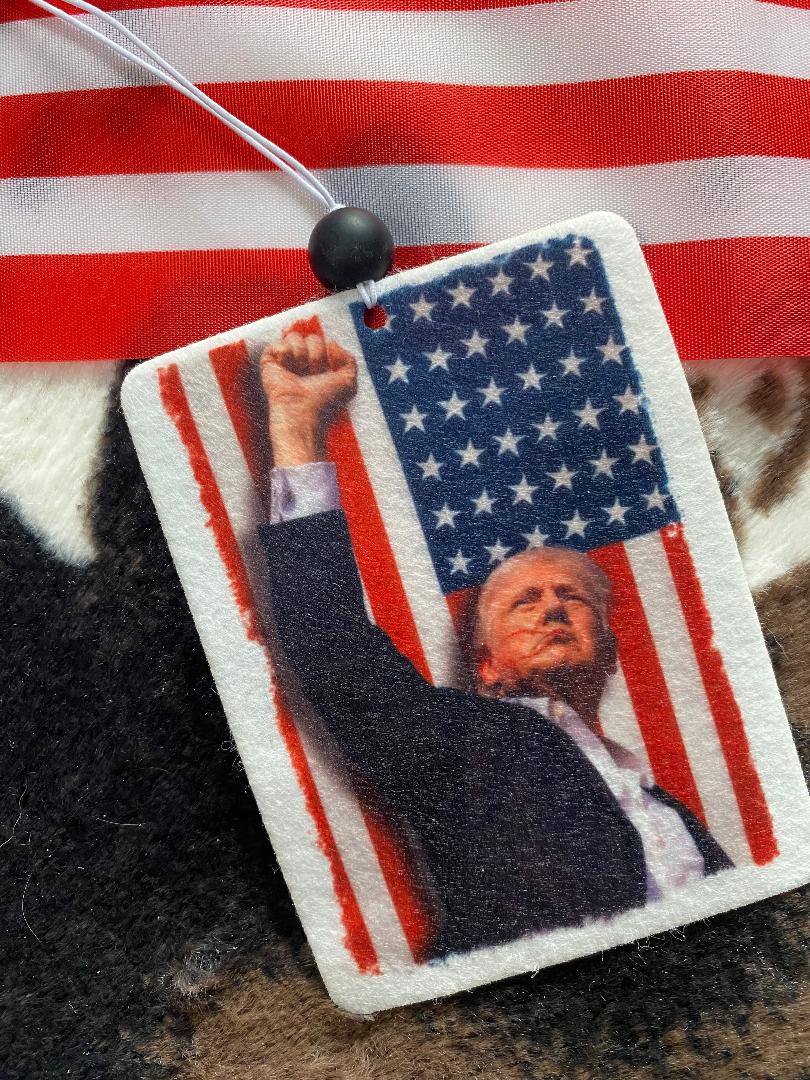 TRUMP "FIST IN THE AIR"