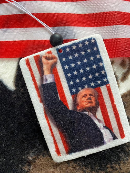 TRUMP "FIST IN THE AIR"