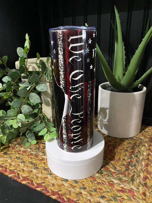 20 oz Tumbler WE THE PEOPLE