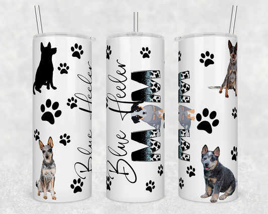 Blue Heeler MOM 20oz Tumbler