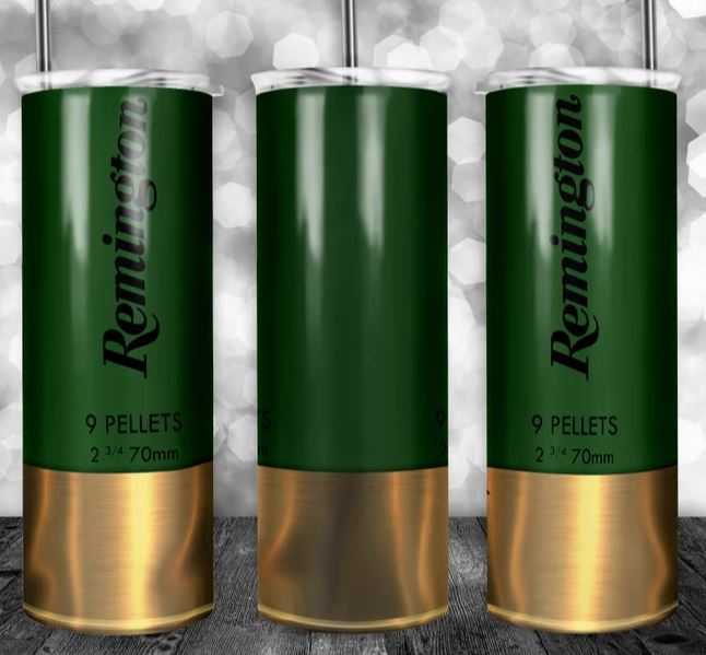 Shot gun Bullet 20oz Tumbler