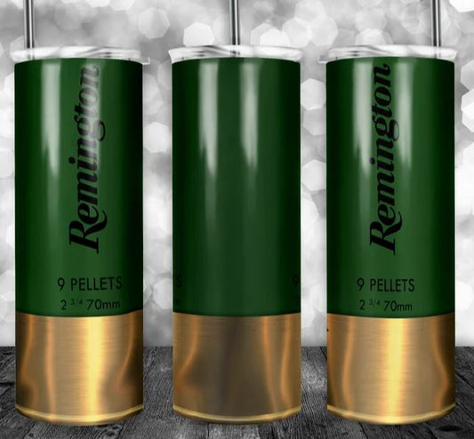 Shot gun Bullet 20oz Tumbler