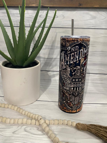 Second Amendment / Patriotic 20oz Tumbler