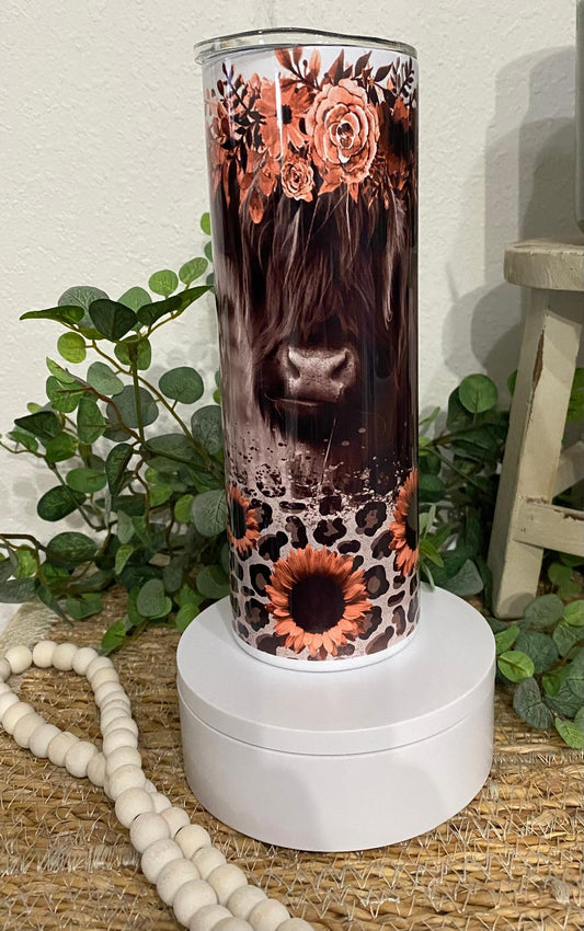Highland cow 20oz Tumbler
